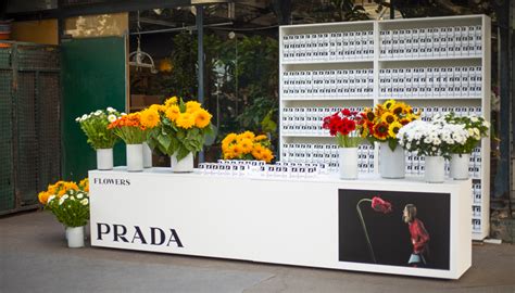 prada flowers paris|Prada Blossoms into Horticulture with Floral Kiosks for Fall 2023 .